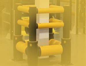 barreras flexibles columnas y estructuras